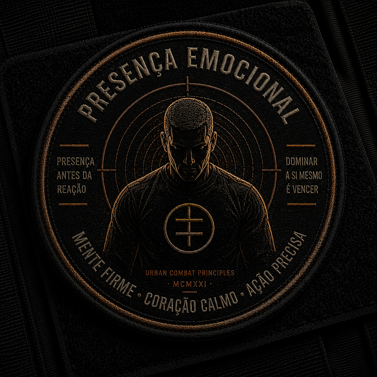 Patch bordado · Presença emocional